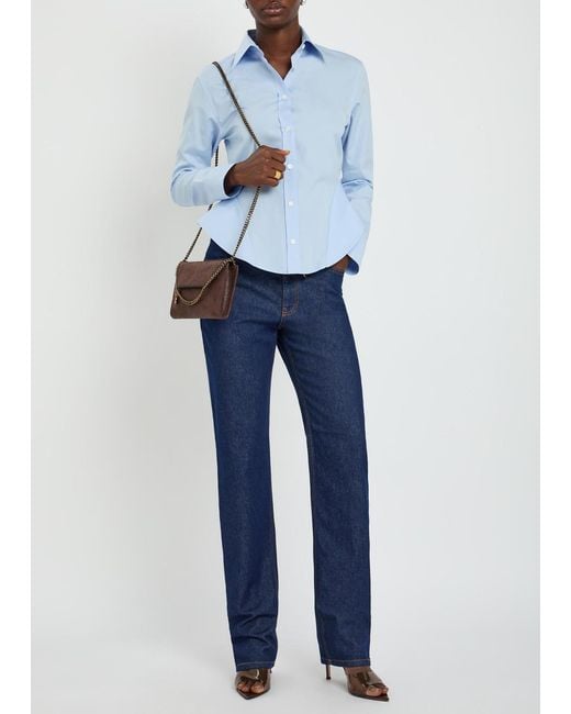 Stella McCartney Blue Slim-Leg Jeans