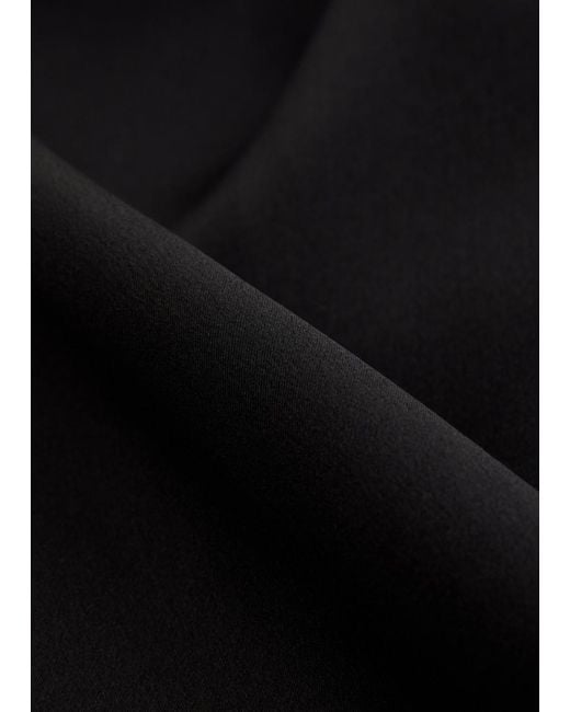 Delos Black Gilbert Silk Trousers