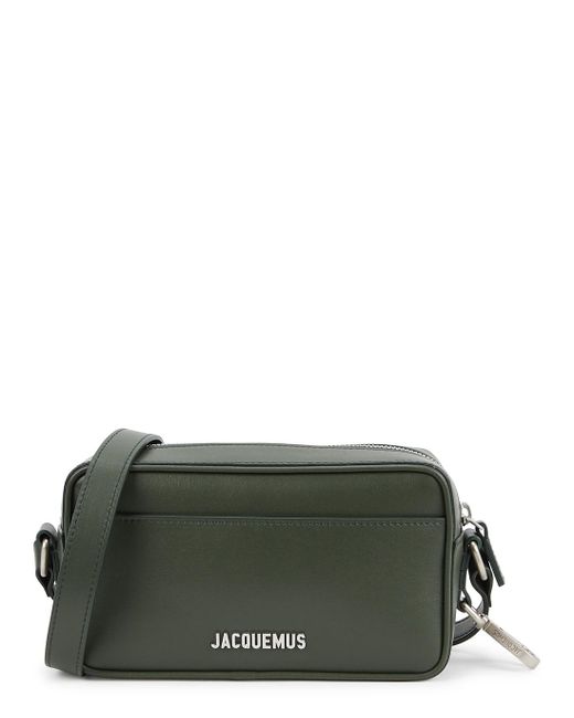 Jacquemus Le Leather Crossbody Bag in Green for Men Lyst UK