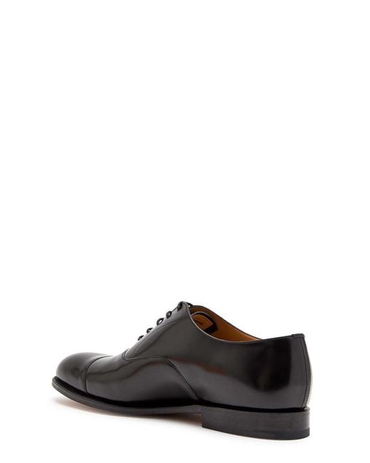 Church's Black Consul Glossed Leather Derby Shoes for men