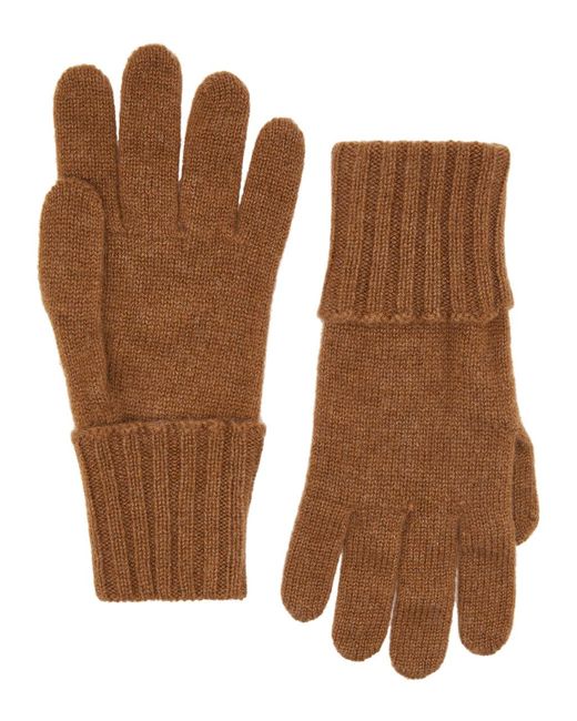 Inverni Brown Cashmere Gloves