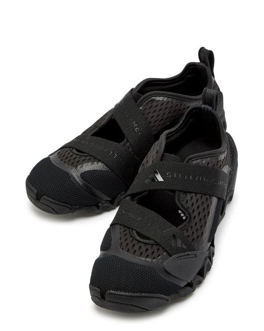 Stella McCartney Black Adidas X Sportswear X Mesh-Knit Sneakers