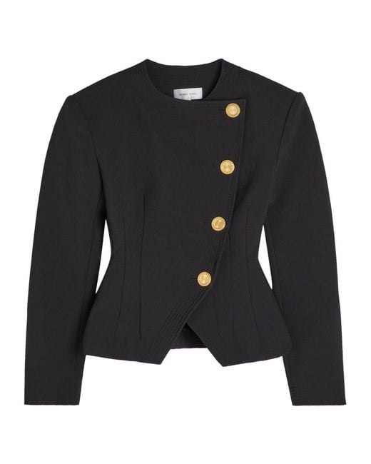 Ronny Kobo Black Finley Crepe Jacket