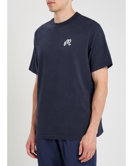 Malbon Blue Origin Printed Cotton T-Shirt for men