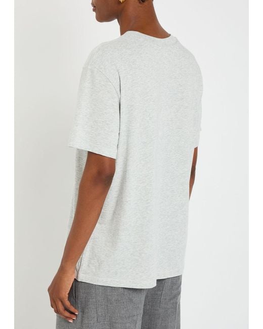 Skims White Short Sleeve Modal-Blend T-Shirt