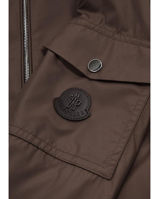 Moncler Brown Ischiator Shell Jacket for men