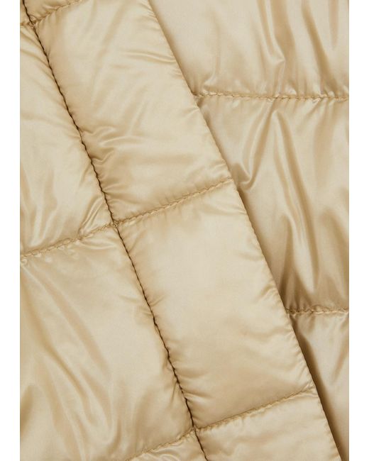 Herno Natural Giulia Quilted Shell Gilet