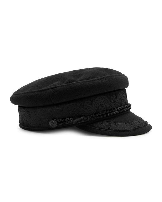 Lack of Color Black Riviera Wool Cap