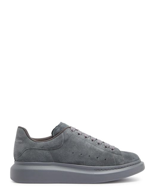 Alexander McQueen Oversized Low top Sneakers in Grey for Men Lyst UK