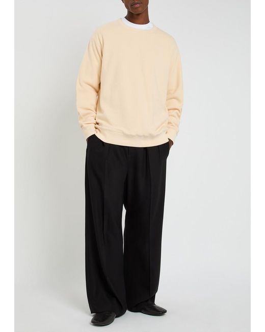 YMC Natural Almost Grown Waffle-Knit Cotton Sweatshirt for men