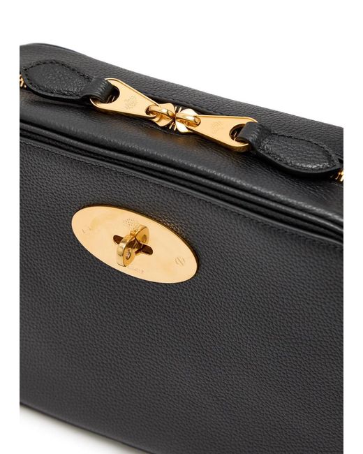Mulberry Black Darley Grained Leather Camera Bag