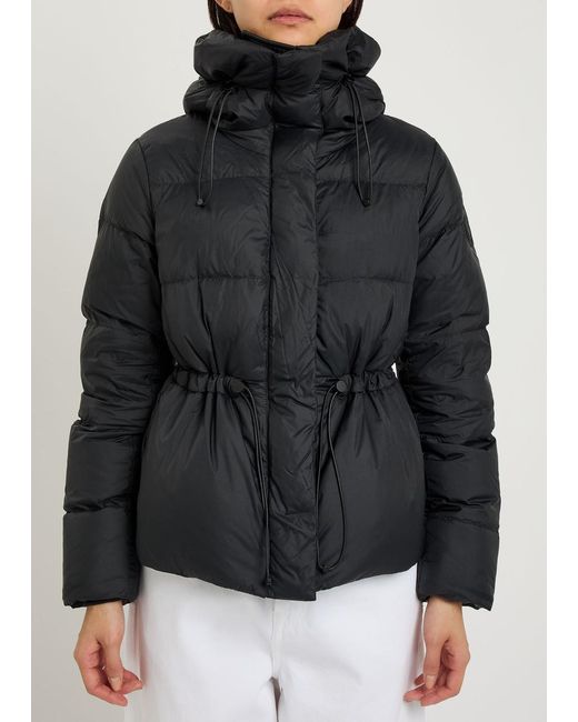 Canada Goose Black Montgomery Padded Shell Coat