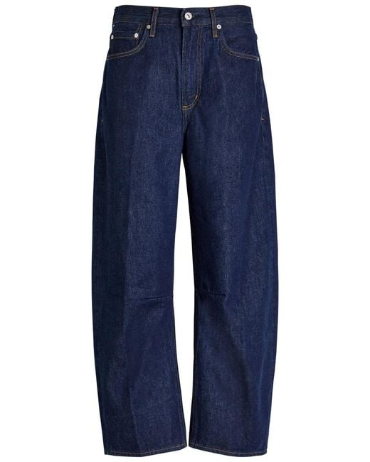 Citizens of Humanity Blue Miro Barrel-Leg Jeans