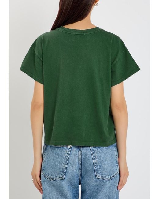 Rag & Bone Green Kelly Cotton T-Shirt