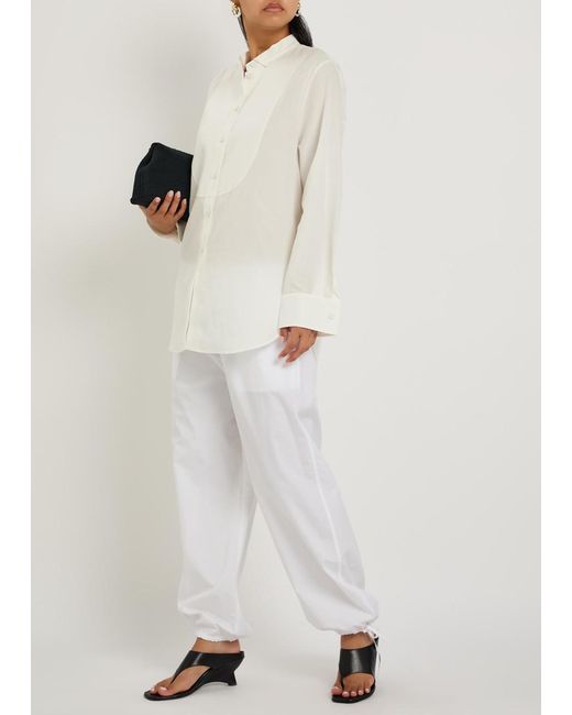 Rohe White Tuxedo Woven Shirt