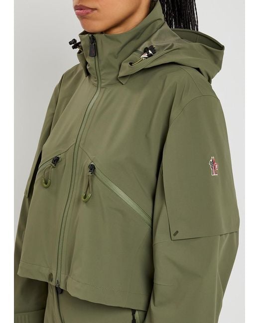 Moncler Green Kibira Shell Jacket
