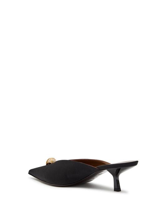 Giuseppe Zanotti White Raquel 50 Crystal-Embellished Woven Mules