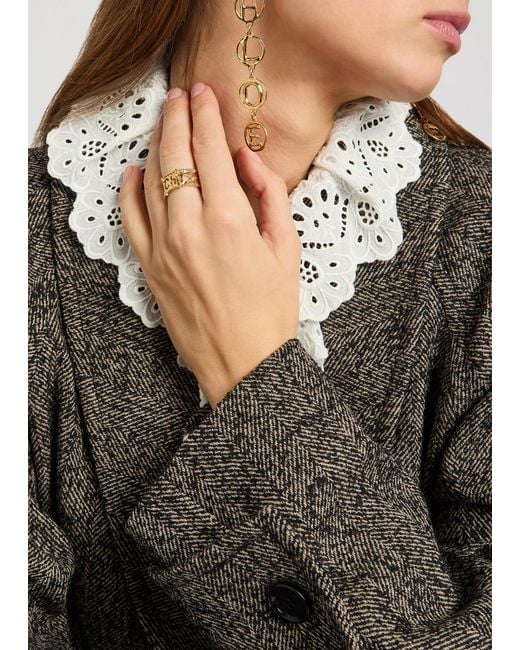 Chloé Metallic The Chloé Medals Ring