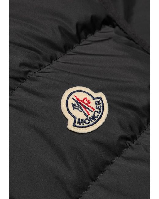 Moncler Black Contrin Quilted Shell Gilet for men
