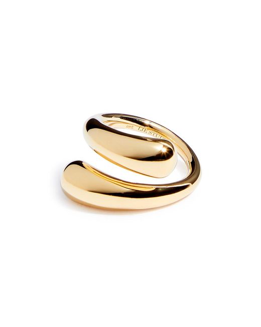 LIE STUDIO White The Victoria 18kt -plated Ring