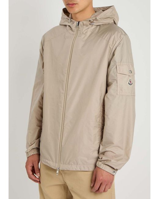 Moncler Natural Etiache Hooded Shell Jacket for men