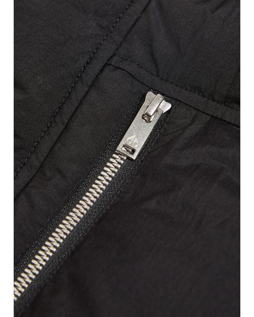 Moose Knuckles Black Everest 3Q Shell Puffer Coat for men