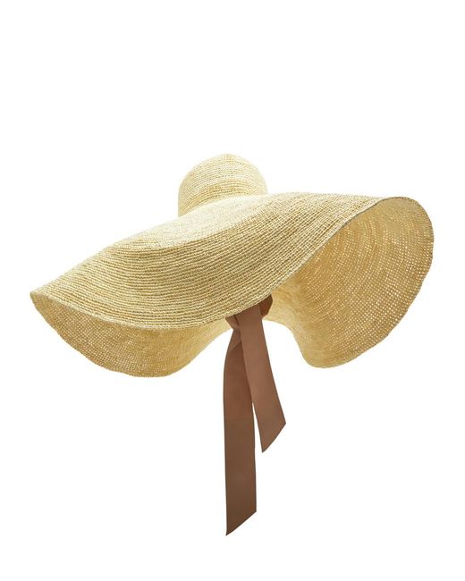 Sensi Studio Natural Glamour Wide Straw Sun Hat