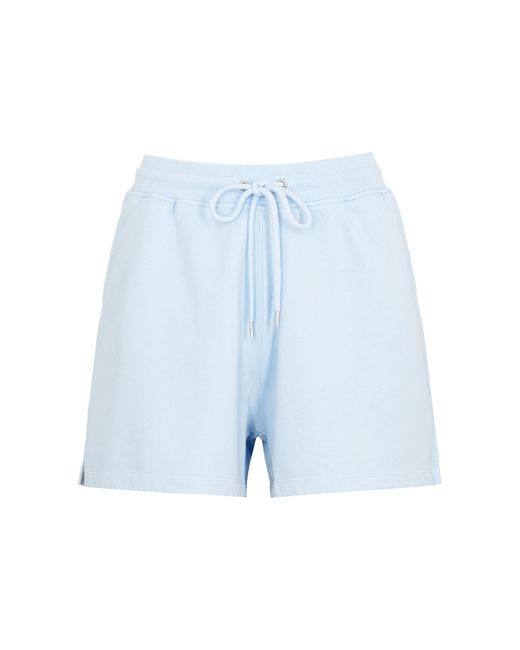 COLORFUL STANDARD Blue Cotton Shorts