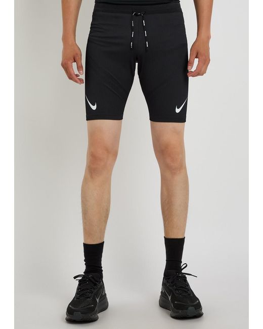 Nike Gray Aeroswift Dri-Fit Adv 1/2 Running Tights for men