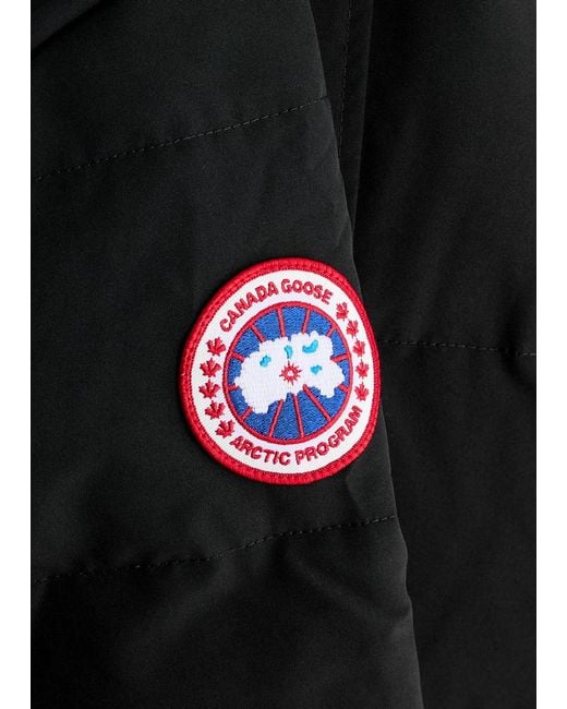 Canada Goose Black Shelbourne Hooded Arctic-Tech Parka