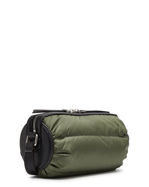 Moncler Green Keoni Quilted Shell Cross-body Bag