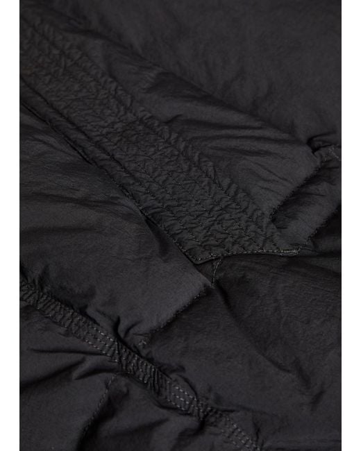 C P Company Black Padded Shell Jacket for men