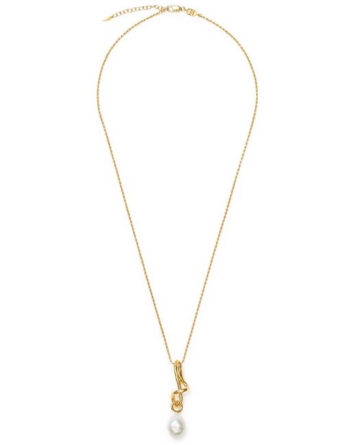 Missoma Multicolor Molten And 18Kt-Plated Necklace