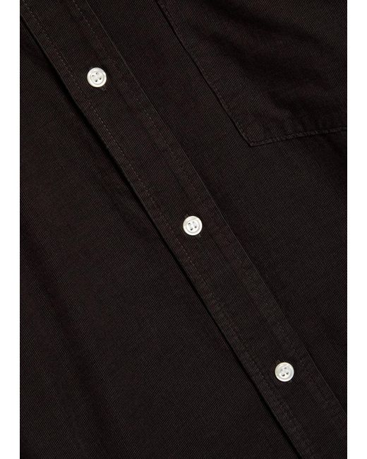 Citizens of Humanity Black Kayla Corduroy Shirt
