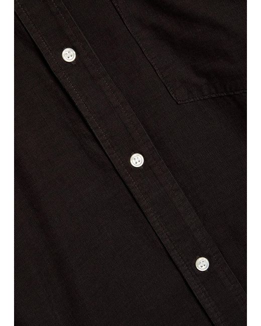 Citizens of Humanity Black Kayla Corduroy Shirt