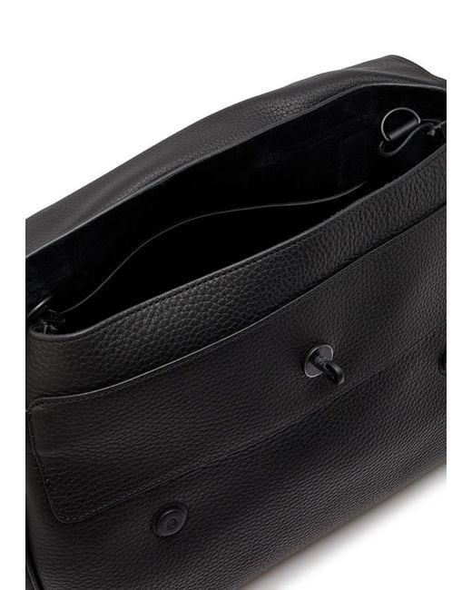 Mulberry Black Alexa Grained Leather Top Handle Bag for men
