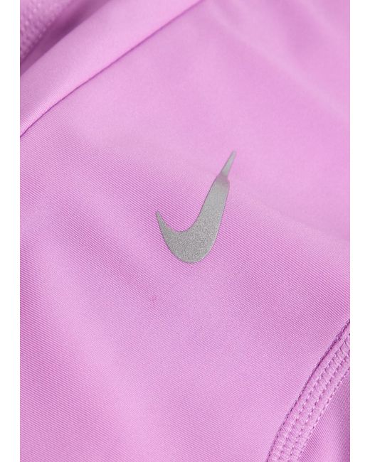Nike Pink Swift Dri-Fit Stretch-Jersey Shorts