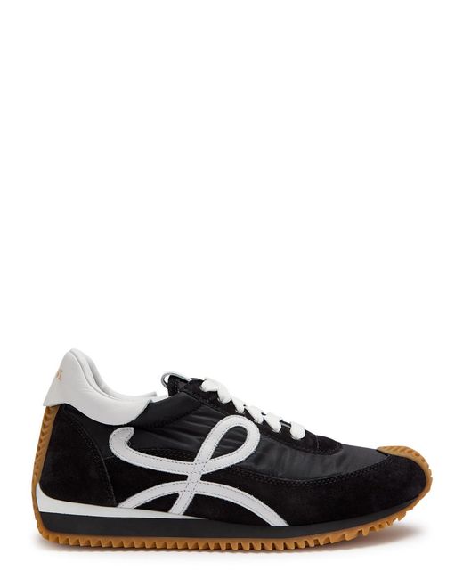 Loewe Black Flow Runner Panelled Sneakers