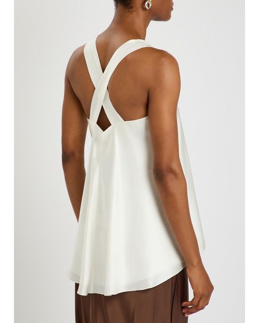 Skiim White Ruby Silk Top