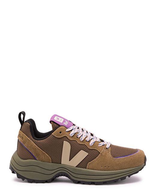 Veja Brown X Reformation Venturi Panelled Sneakers