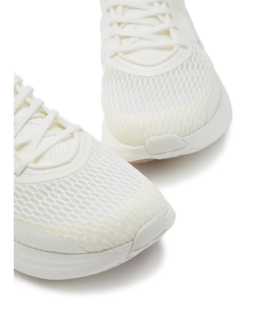 Athletic Propulsion Labs White Euphoria Woven Mesh Sneakers