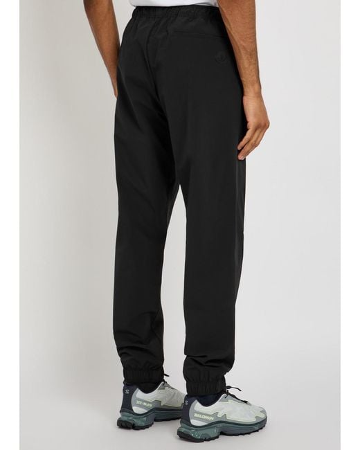 Moncler Black Tapered-Leg Shell Sweatpants for men