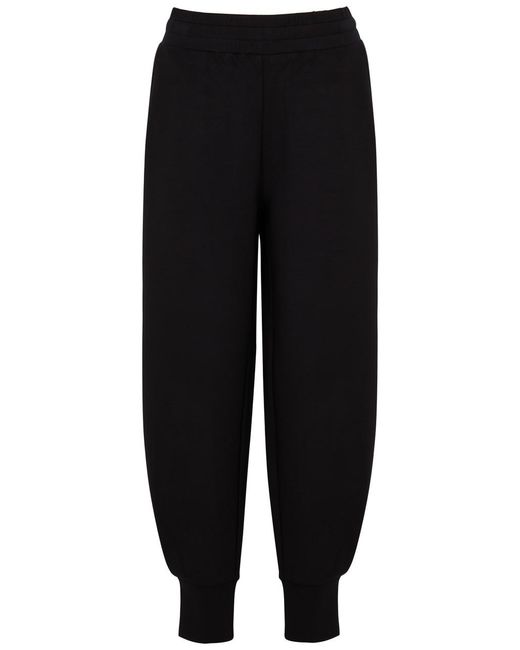Varley Black The Relaxed Pant Stretch-jersey Sweatpants