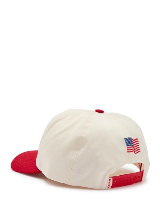 CHERRY LA Ranchwear 5 Panel Embroidered Canvas Cap for men