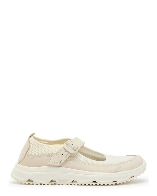 Salomon Natural Rx Marie-Jeanne Mesh And Nubuck Sneakers