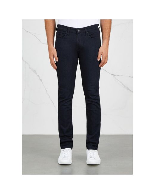 PAIGE Blue Croft Skinny Jeans, Jeans, Spandex for men