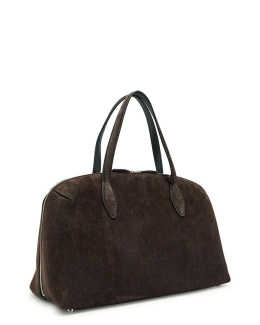 Totême  Brown Day Medium Suede Tote