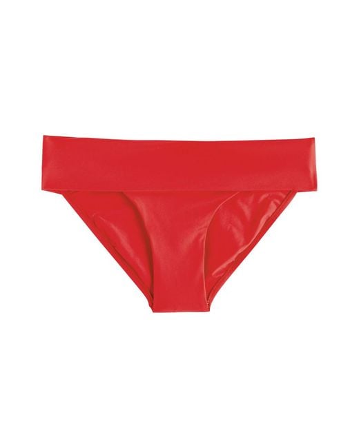 Melissa Odabash Red Brussels Bikini Briefs