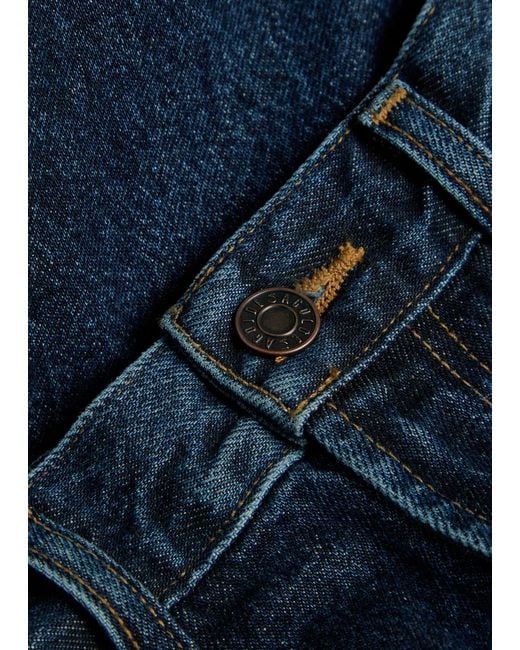 Agolde Blue Low Curve Denim Jeans