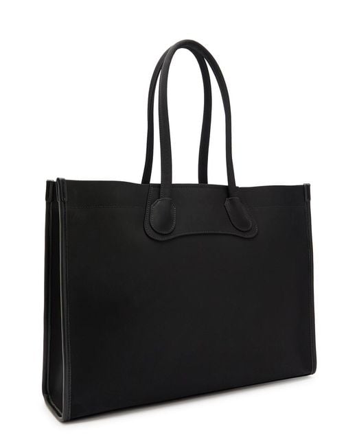 Vivienne Westwood Black Troy Twill Tote Bag